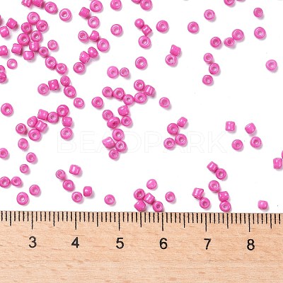 12/0 Baking Paint Glass Seed Beads SEED-US0001-04-2mm-1