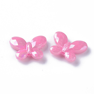 Opaque Acrylic Beads X-MACR-Q239-015-1