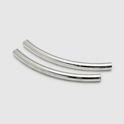 Tube 925 Sterling Silver Beads LS-STER-O021-03-26x2mm-1