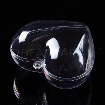 Openable Transparent Plastic Pendants CON-K007-01B-1