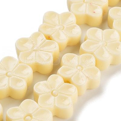Synthetic Coral Carved Beads Strands CORA-B001-04C-1