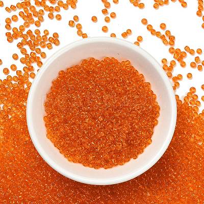 FGB 8/0 Grade A Round Glass Seed Beads SEED-Q006-3mm-F06-1