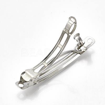 Iron Hair Barrette Findings IFIN-S289-59mm-1