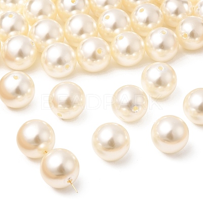 ABS Plastic Imitation Pearl Round Beads SACR-S074-20mm-A41-1