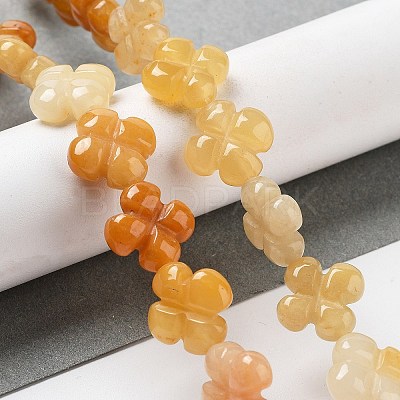 Natural Topaz Jade Beads Strands G-P520-A08-01-1