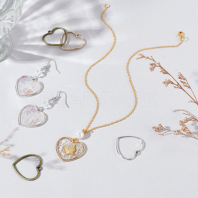 90Pcs 3 Colors Zinc Alloy Pendants FIND-GA0004-25-1