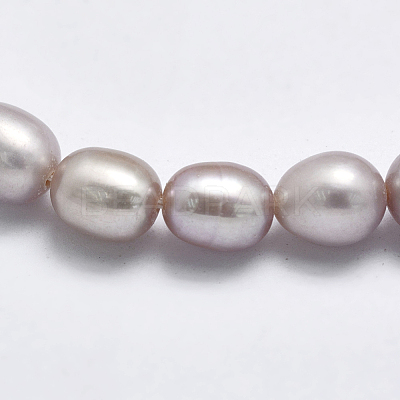Natural Cultured Freshwater Pearl Beads Strands PEAR-F007-71B-1