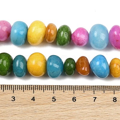 Dyed Natural White Jade Beads Strands GG-CBACF26-A03-07-1