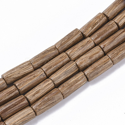 Undyed & Natural Coconut Wood Beads Strands X-WOOD-T024-031-1