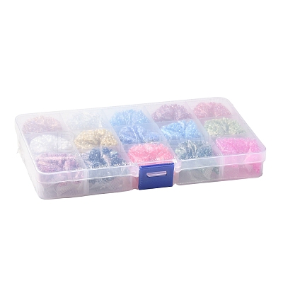 180G 15 Colors Glass Seed Beads SEED-JQ0003-01D-3mm-1