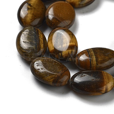Natural Tiger Eye Beads Strands G-P528-M09-01-1
