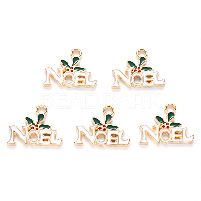 Alloy Enamel Pendants X-ENAM-S121-114-1