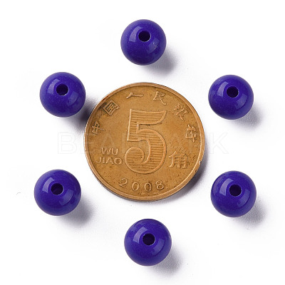 Opaque Acrylic Beads MACR-S370-C8mm-A36-1
