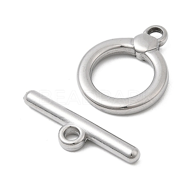 304 Stainless Steel Toggle Clasps STAS-Z179-01P-1