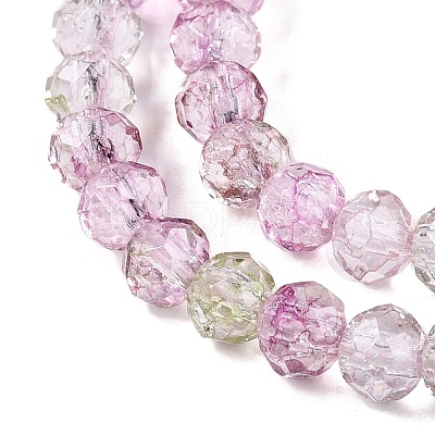Transparent Glass Beads Strands GLAA-T023-4mm-A16-1