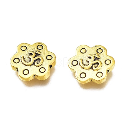 Tibetan Style Alloy Beads PALLOY-H170-41AG-1