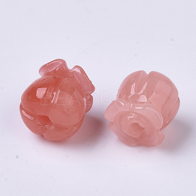 Synthetic Coral Beads LS-X-CORA-R017-28-A03-1