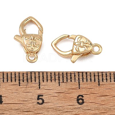 SHEGRACE Brass Lobster Claw Clasps XGRQ58684-765G-1