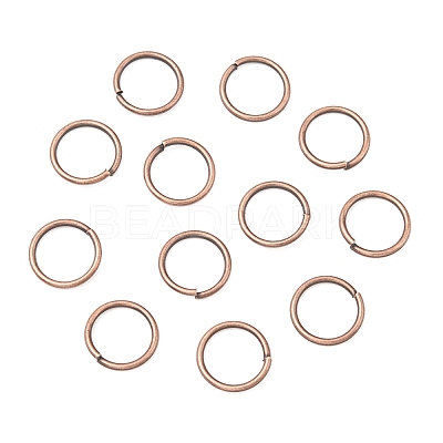 Brass Open Jump Rings JRC10MM-R-1