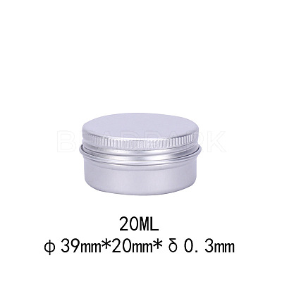 20ml Round Aluminium Tin Cans CON-L009-B02-1