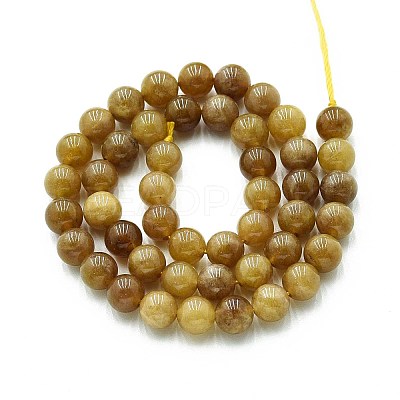 Natural Quartz Beads Strands G-N355-8mm-62-1