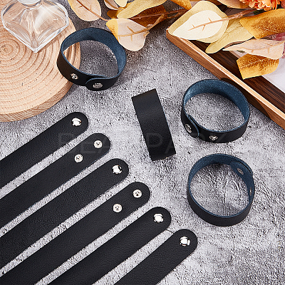 Leather Adjustable Cord Bracelet DIY-WH0002-28A-1