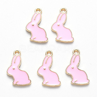 Alloy Enamel Pendants ENAM-S121-091B-1