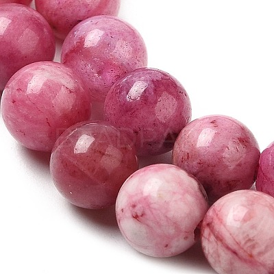 Natural Gemstone Hemimorphite Round Beads Strands G-L145-6mm-03-01-1