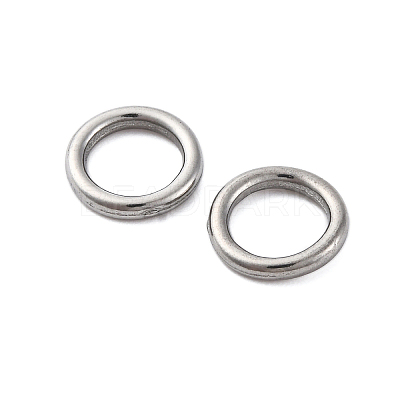 304 Stainless Steel Linking Rings LS-STAS-H235-10D-P-1