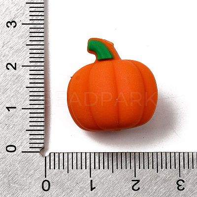 Halloween Silicone Focal Beads LS-SIL-P011-01B-1