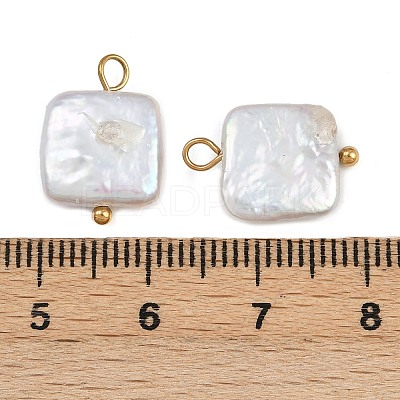 Natural Freshwater Pearl Keshi Pearl Pendants STAS-D378-04G-1