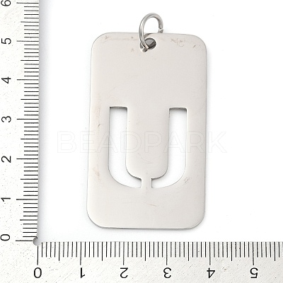304 Stainless Steel Pendants LS-STAS-M115-01P-U-1