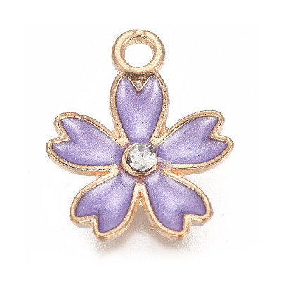 Alloy Enamel Pendants ENAM-TAC0001-10B-1