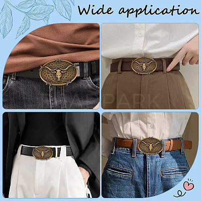 1Pc Tibetan Style Alloy Belt Buckles FIND-GF0009-31AB-1