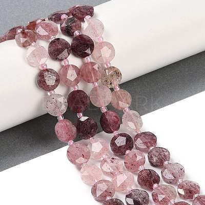 Natural Strawberry Quartz Beads Strands G-C116-A41-01-1