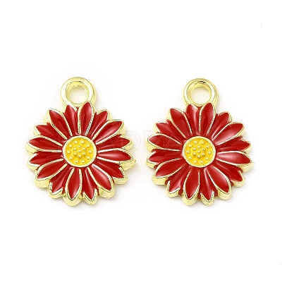 Alloy Enamel Charms FIND-H035-01E-LG-1