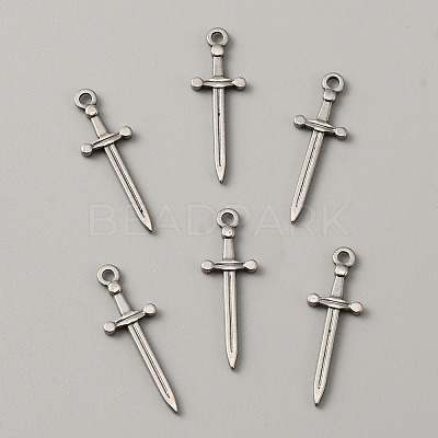 304 Stainless Steel Pendants LS-FIND-WH0137-62B-1