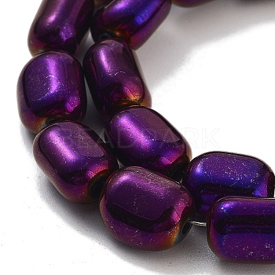 Synthetic Non-magnetic Hematite Beads Strands G-P545-F01-01C-1