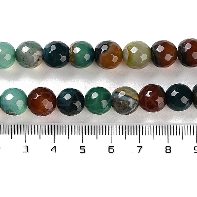 Natural Agate Beads Strands G-M437-B01-01D-1