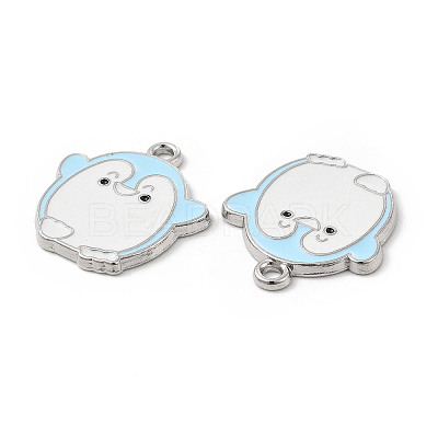 Alloy Enamel Pendants ENAM-B050-03P-1