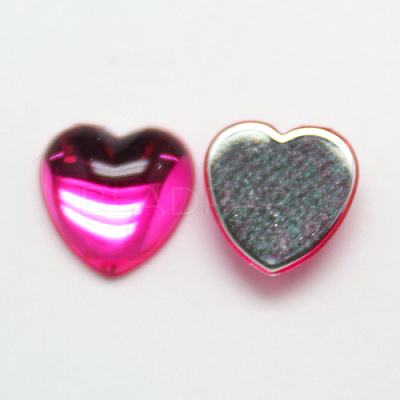 Taiwan Acrylic Rhinestone Cabochons ACRT-M006-12x12mm-24-1