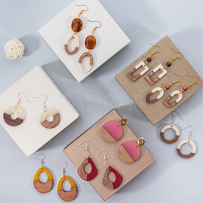 Resin & Wood Pendants RESI-OL0001-01-1