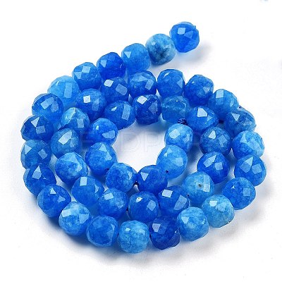 Natural White Jade Beads Strands G-H028-A09-23-1