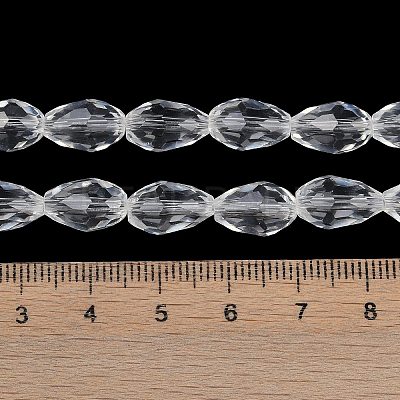 Transparent Glass Beads Strands EGLA-N013-T10mm-D01-1