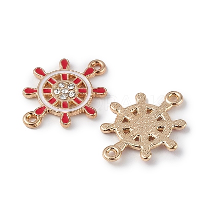 Alloy Enamel Connector Charms ENAM-I054-06E-1