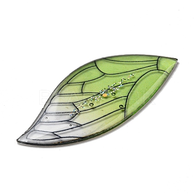 Transparent Epoxy Resin Cabochons CRES-A053-16B-1