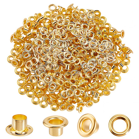 300 Sets Iron Grommet Eyelet Findings SCRA-GF0001-09B-1