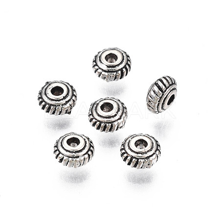 Tibetan Style Alloy Spacer Beads X1-K0NJX041-01-1