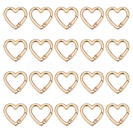 20Pcs Alloy Spring Gate Rings FIND-ME0002-82KCG-1