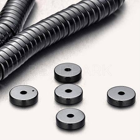 Non-magnetic Synthetic Hematite Beads Strands G-F300-17C-09-1